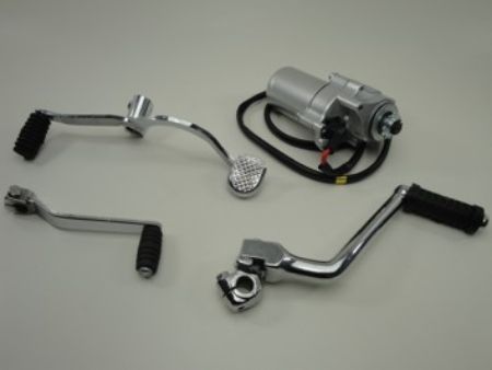 Afbeelding voor categorie Kick- schakelpedaal en startmotor